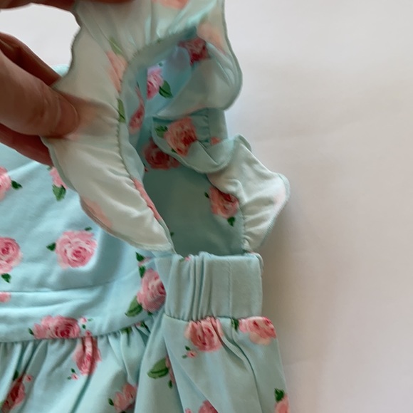 Angel Dear Bamboo Knit Romper Baby Girl - Picture 4 of 6